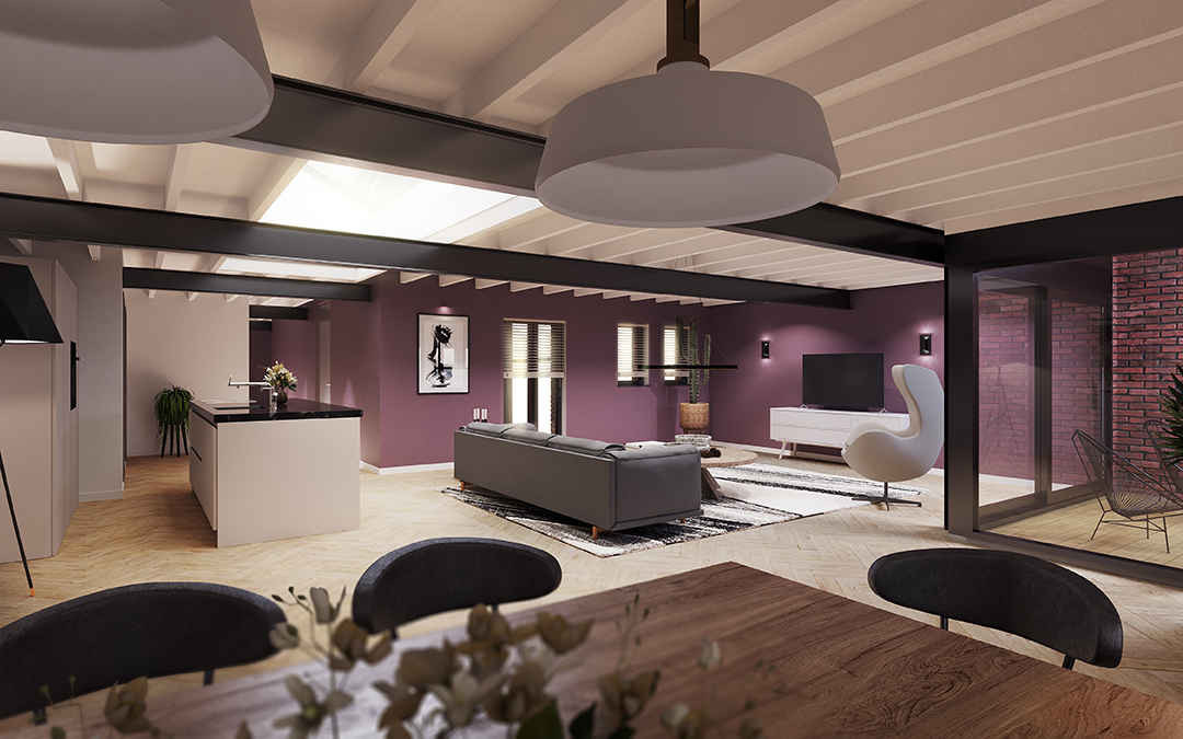 Drplus Architecten Van Doorenstraat Appartement 03 2E Verdieping Eettafel